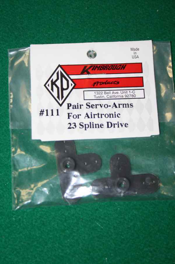 pair servo arms for airtronic 23t