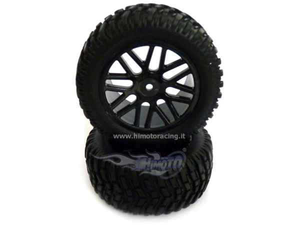 set 4 gomme rally esagono 12mm (4pz) HIMOTO - gomme e accessori, in gomma/lattice per 1/10 stradali-rally