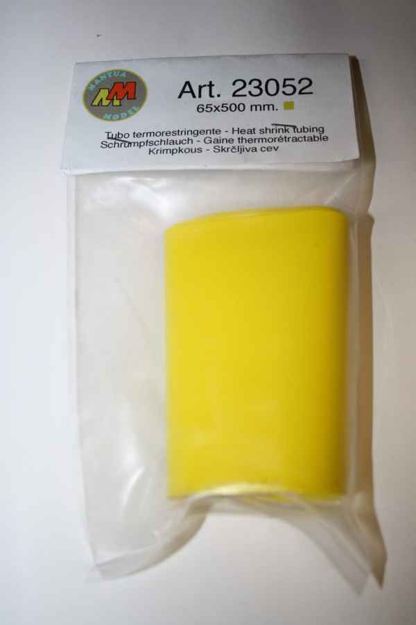 termorestringente giallo 65x500 mantua - elettronica-cavetteria, termoretraibile termorestringente giallo 65x500 mantua - elettronica-cavetteria, termoretraibile