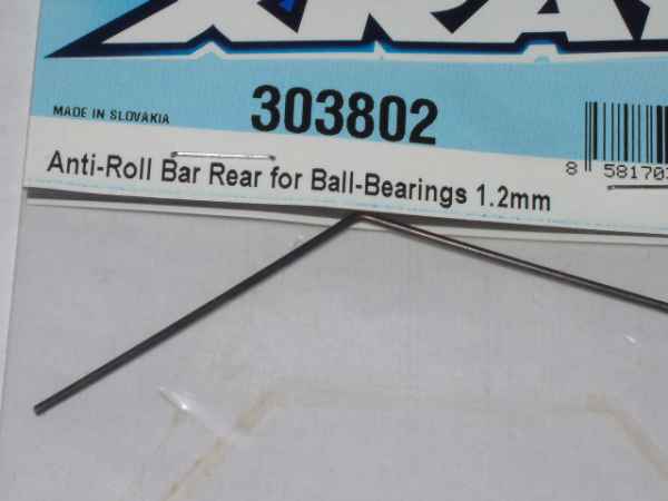 anti roll ball 1.2mm rear for ball bearings