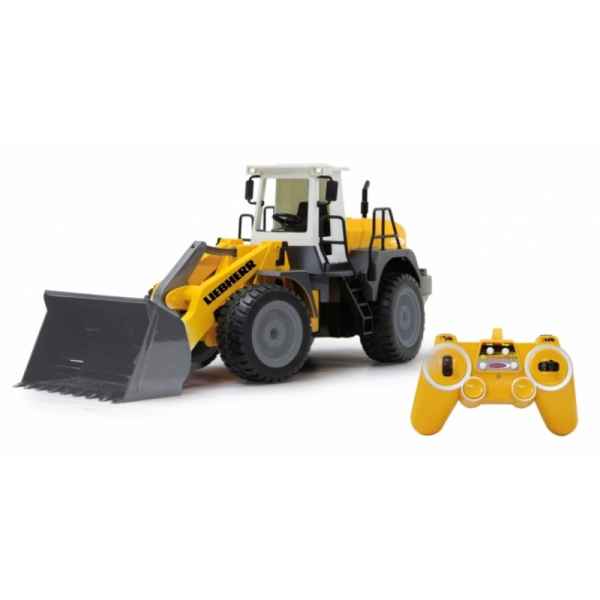 pala gommata liebherr 1:20 2.4GHz RC jamara - giocattolo, mezzi movimento terra-mezzi agricoli
