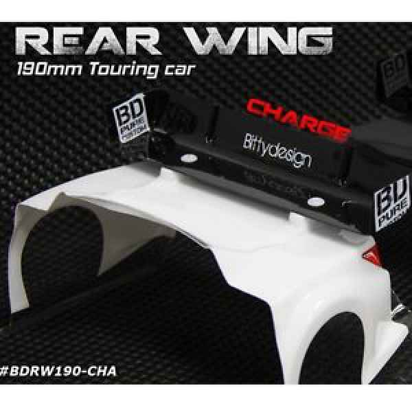 rear hard wing 1/10 tc 190mm  1mm thick