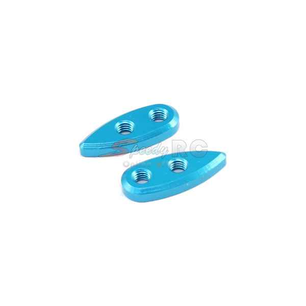 aluminium multiple tc rear wing mount , light blue radtec - carrozzerie ed accessori, alettoni e sistemi di fissaggio per touring 1/10 aluminium multiple tc rear wing mount , light blue radtec - carrozzerie ed accessori, alettoni e sistemi di fissaggio per touring 1/10