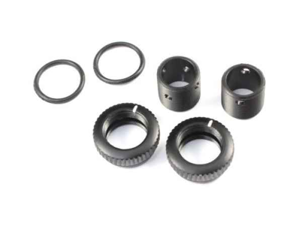 aluminium body height fine adjuster set, black radtec - carrozzerie ed accessori, accessori per colonnine e foratura carena aluminium body height fine adjuster set, black radtec - carrozzerie ed accessori, accessori per colonnine e foratura carena