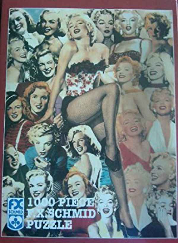 1000 piece f.x.puzzle memories of marilyn