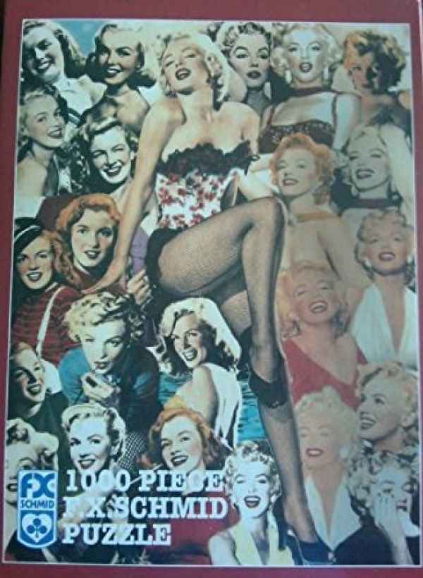 1000 piece f.x.puzzle memories of marilyn schmid puzzle - giocattolo, puzzle