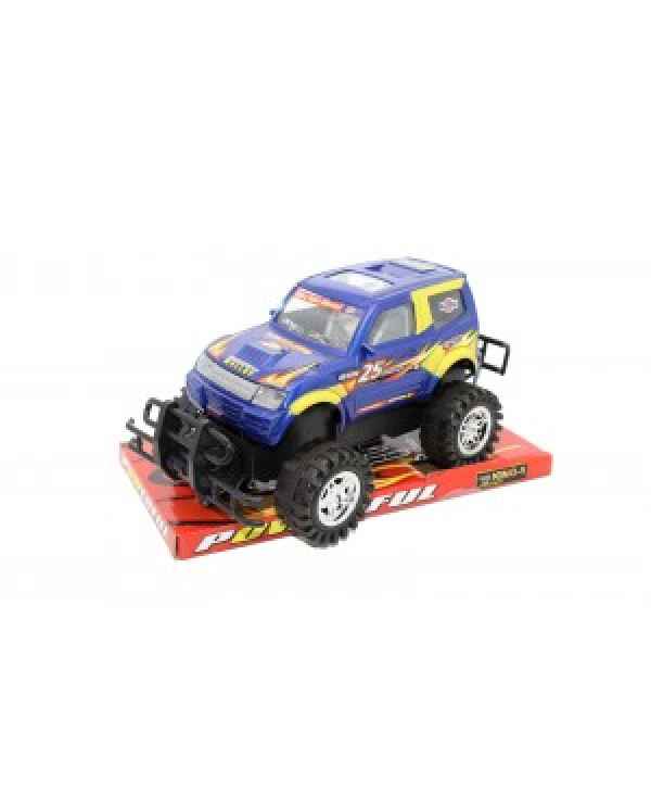 big foot military truck prismalia - giocattolo, statico- da collezione-con retrocarica-a frizione