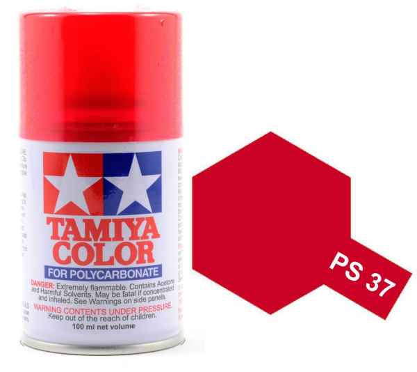 spray rosso trasparente ideale per colorare i vetri carena tamiya - prodotti chimici, vernici spray