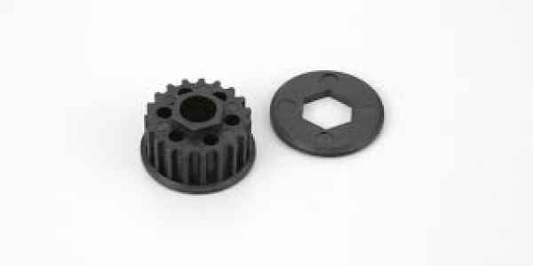 puleggia 19 denti per v-one s kyosho - ricambi e optional automodelli, kyosho 1/10 v-one/fw05/fw06/tf2-3-4-5/pure ten alpha ep-gp/FAZER ep-gp/lazer/tr-15/ferrari f2004 deagostini