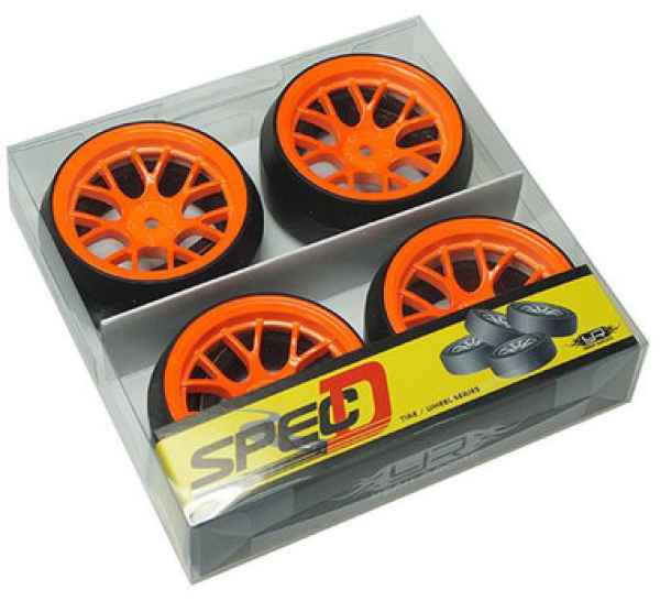 set gomme e cerchi da drift offset+3 per 1/0 (arancio fluo) yeahracing - gomme e accessori, drift set gomme e cerchi da drift offset+3 per 1/0 (arancio fluo) yeahracing - gomme e accessori, drift