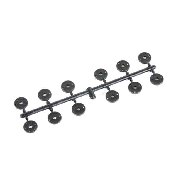 firebolt damper piston set (white) vbc - ricambi e optional automodelli, vbc firebolt-Lightning series- flash04