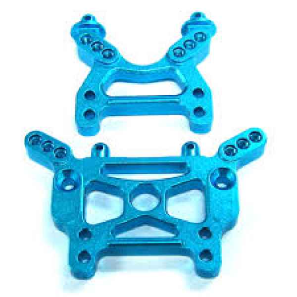 alloy front e rear damper tower (bu) for rc-18t/mt