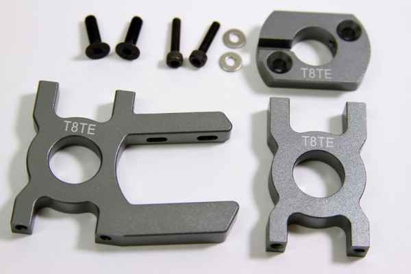 banchino motore in metallo T8TE teamc - ricambi e optional automodelli, team C T8-T8e-stroke N-T8te-GR8LE