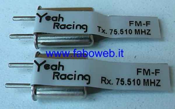 coppia quarzi am26.875 MHz tx rx yeahracing - elettronica-cavetteria, quarzi coppia quarzi am26.875 MHz tx rx yeahracing - elettronica-cavetteria, quarzi