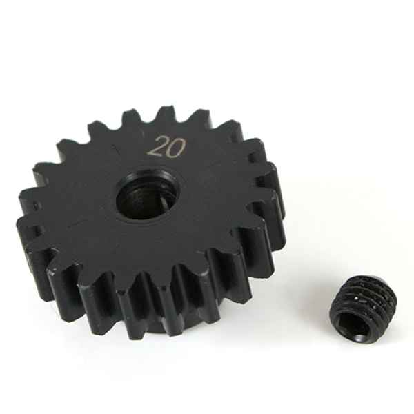 pignone modulo 1 da 20 denti foro 5mm kfactory - corone e pignoni, pignoni mod.1