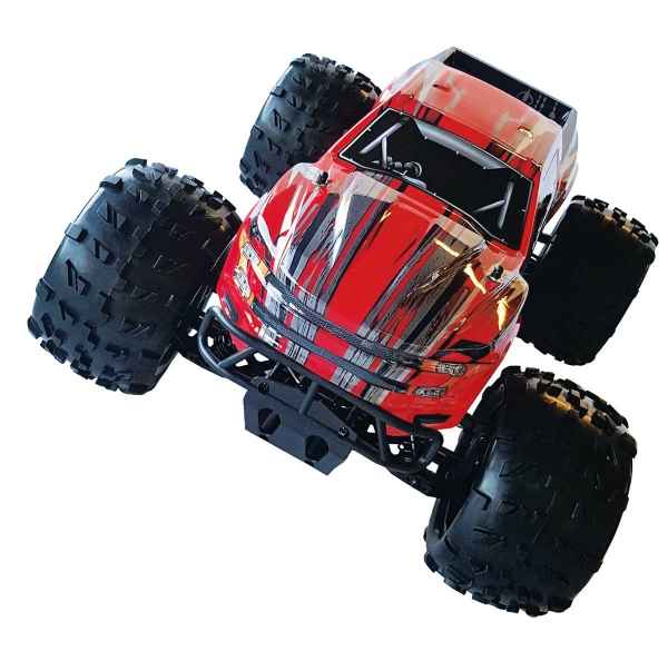 BULL MONSTER 1/8 Brushless LiPo RTR ROSSA blackbull - automodelli dinamici-r/c, elettrici monster-buggy-desert-short course 1/8-1/10