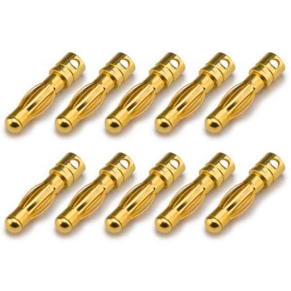 connettore maschio da 4mm (2maschi) hobbytech - elettronica-cavetteria, connettori connettore maschio da 4mm (2maschi) hobbytech - elettronica-cavetteria, connettori