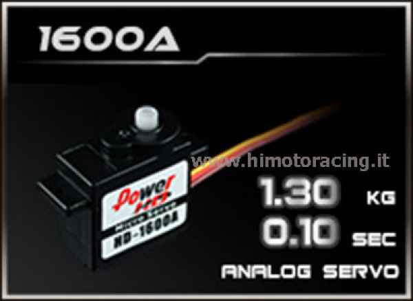 Mini servo 1.3kg High Speed Power HD-1600A