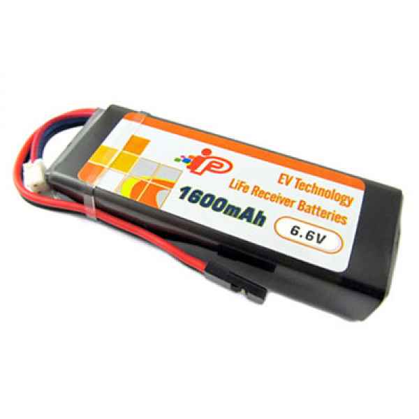 INTELLECT 1600/1C 2S-SQ Flat batteria LiFe RX/TX 6,6v. 80x30x17mm
