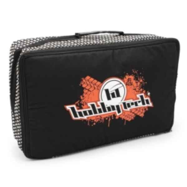 Borsa da trasporto in tela morbida Hobbytech vers.2 (porta gomme buggy-porta automodello) hobbytech - attrezzi, trolley e porta automodelli