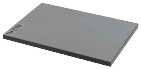 tavola per set up da 1/8 34x54x19mm grigio chiaro da un lato grgio scuro dall'altro