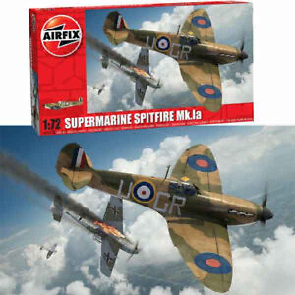 Airfix Motore Supermarine Spitfire MkI A01071B 1:72 kit modello di aeromobile