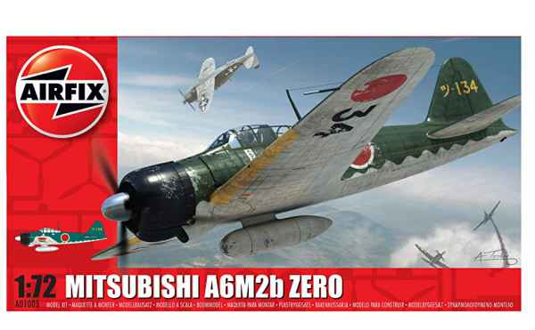 Airfix A01005 Mitsubishi Zero 1:72 Plastic Model Kit