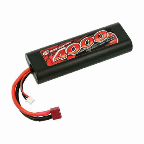 r05226 Robitronic LiPo Battery 4000mAh 2S 45C Stick Pack T-Plug 7.4v