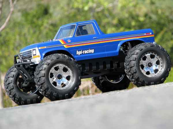 HPI Racing 105127 1979 Ford F-150 trasparente+ declas idonea per automodelli 1/0-1/8 hpi - carrozzerie ed accessori, monster-buggy-truggy