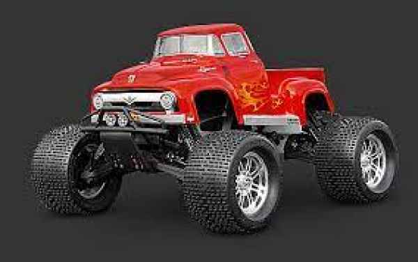 7188 | HPI 1/8 Savage Ford F-100 rasparente idonea per automodelli 1/10 e 1/8 hpi - carrozzerie ed accessori, monster-buggy-truggy