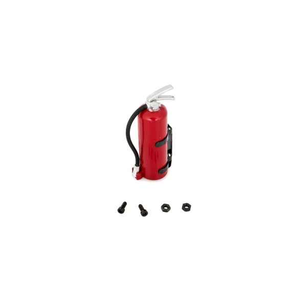 estintore decorativo in plastica rosso con supporto+ viti di fissaggio hobbytech - carrozzerie ed accessori, accessori per drift-scaler estintore decorativo in plastica rosso con supporto+ viti di fissaggio hobbytech - carrozzerie ed accessori, accessori per drift-scaler