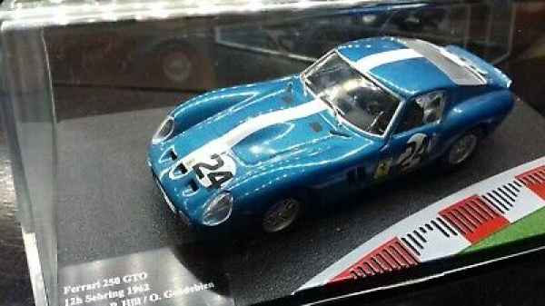 FERRARI 250 GTO 12H SEBRING 1962 1/43 CON TECA pdm - automodelli statici- da collezione, FERRARI GT DA COLLEZIONE 1/43-1/24 FERRARI 250 GTO 12H SEBRING 1962 1/43 CON TECA pdm - automodelli statici- da collezione, FERRARI GT DA COLLEZIONE 1/43-1/24