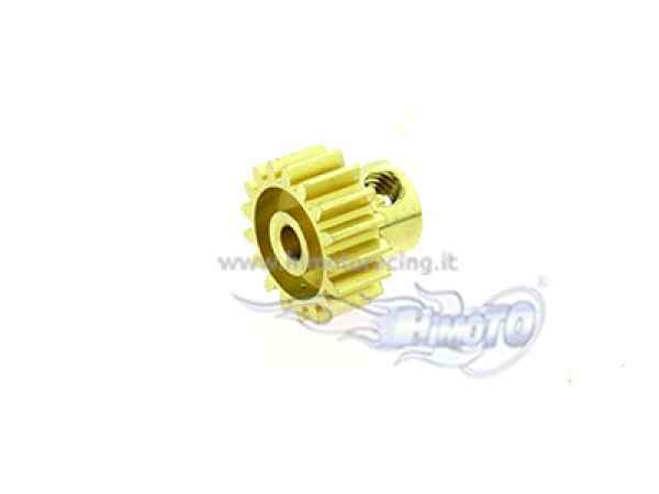 Pignone Himoto modulo 0.8 18 denti foro 3,17mm 1 pezzo HIMOTO - corone e pignoni, pignoni mod. 0.8