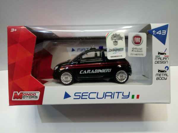 Fiat nuova 500 carabinieri