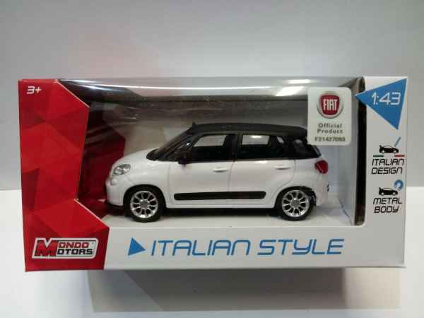 FIAT 500 L mondomotors - automodelli statici- da collezione, GT- stradali da collezione plurimarche 1/43-1/32-1/24