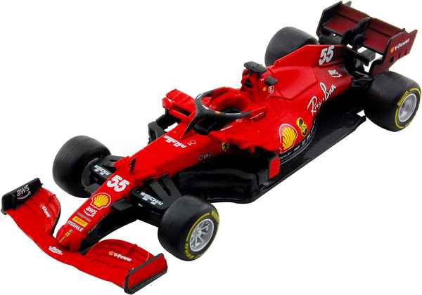 Ferrari SF21 n. 55 C.Sainz Formula 1 2021 Scale 1:43 Model Car