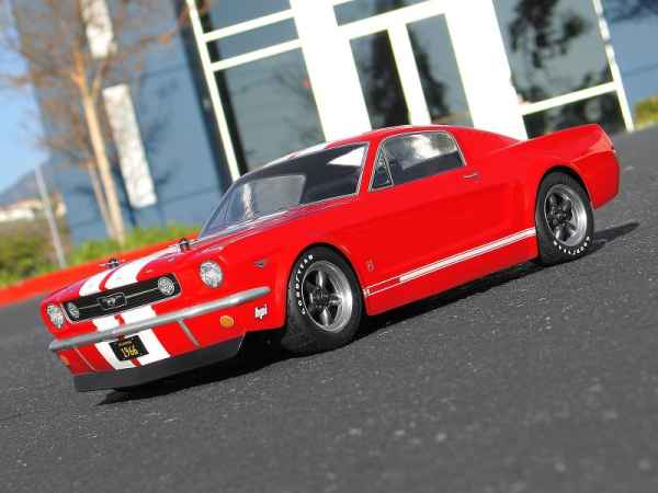 HPI Racing 17519 1:10 Carrozzeria 1966 Ford Mustang Gt Body 200 mm Non verniciato, non tagliato hpi - carrozzerie ed accessori, touring 190-200mm