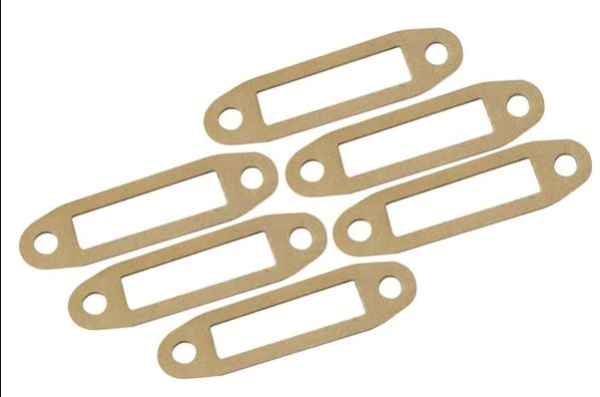 SET GUARNIZIONI IN CARTA SCARICO LATERALE 1:10 (6PZ) hobbytech - motori, scarichi-collettori-mollettine-gommini-raccordi-tubo miscela automodelli