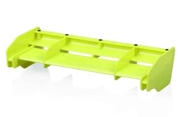 alettone da competizione giallo fluo ronforzato TZO hobbytech - carrozzerie ed accessori, alettoni e sistemi di fissaggio per buggy alettone da competizione giallo fluo ronforzato TZO hobbytech - carrozzerie ed accessori, alettoni e sistemi di fissaggio per buggy