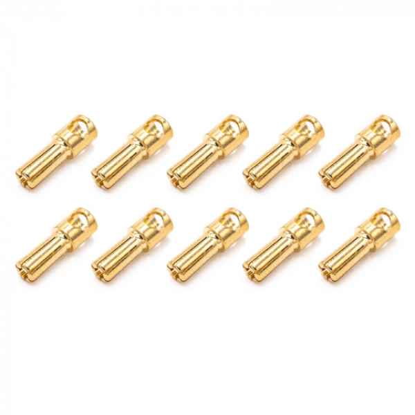 connettore maschio da 5mm con foro interno per saldature laterali (1pz) hobbytech - elettronica-cavetteria, connettori connettore maschio da 5mm con foro interno per saldature laterali (1pz) hobbytech - elettronica-cavetteria, connettori