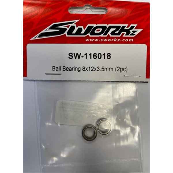 SWORKz Ball Bearing 8x12x3,5mm (2)