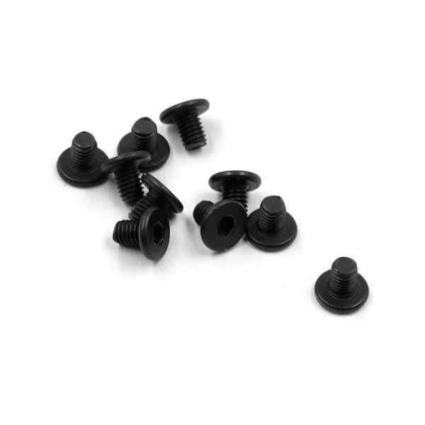 set viti M3x4mm testa piatta superiore (10pz) xpress - ricambi e optional automodelli, XPRESS EXECUTE XQ10-XQ11-XQ2S-XQ10R-DR1S-FT1-FT1S-XQ1-AT1-XM1-XM1S-XQ1-XQ1S