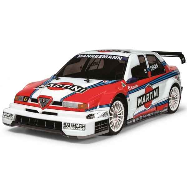 Alfa Romeo 155 V6 TI martini tamiya - automodelli dinamici-r/c, elettrici stradali 1/8-1/10