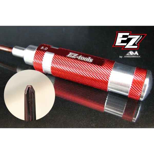 chiave a croce da 5mm con manico in metallo (by Arrowmax) ezpower - attrezzi, utensili e punte di ricambio