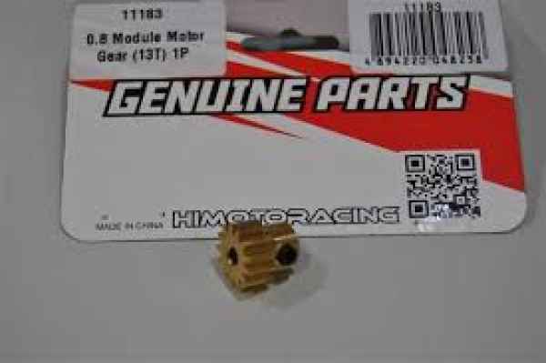 pignone modulo 0.8 himotoda 13t foro int. da 3,17mm HIMOTO - corone e pignoni, pignoni mod. 0.8 pignone modulo 0.8 himotoda 13t foro int. da 3,17mm HIMOTO - corone e pignoni, pignoni mod. 0.8