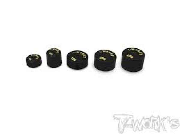 set pesi da 5-10-15-20-25g  1pz t-work's - viteria, pesi generici
