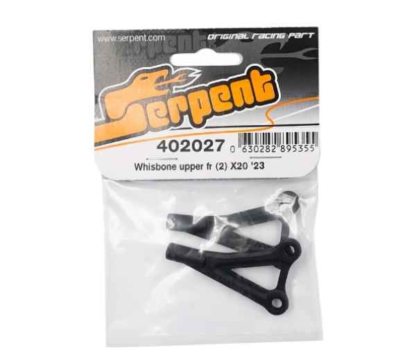 coppia bracci anteriori superiori x20 23-24 nuova versione serpent - ricambi e optional automodelli, SERPENT 1/10 x20 20-21-23-24-x25-x20 RTR