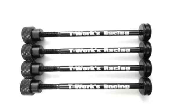 porta gomme 1/10 t-work's neri 4pz t-work's - gomme e accessori, in gomma/lattice per 1/10 stradali-rally porta gomme 1/10 t-work's neri 4pz t-work's - gomme e accessori, in gomma/lattice per 1/10 stradali-rally