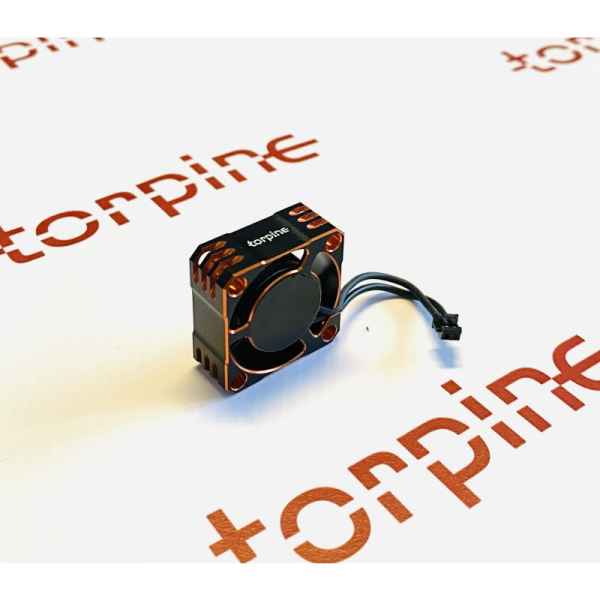 ventola 25x25 5-8V con connettore per esc hobbywing high speed black-orange torpine - elettronica-cavetteria, ventole-supporti ventole-dissipatori di raffreddamento