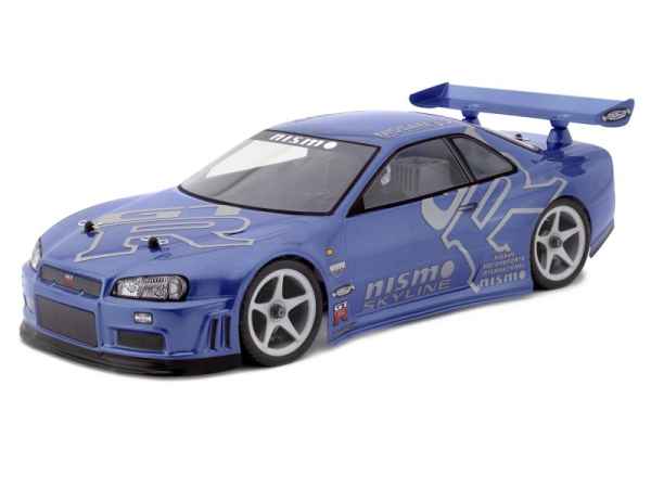 carena per 1/10 touring Hpi Nissan Skyline R34 GT-R (190mm)+alettone e decals hpi - carrozzerie ed accessori, touring 190-200mm